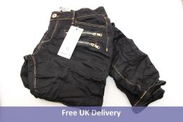 Three Girl Vivi Skinny Jeans, Black, Medium