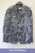 John Varvatos Men's Mora Jacket, Regal Blue Size 48