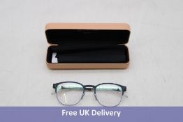 Mykita Neville Glasses Indigo/Yale Blue Clear