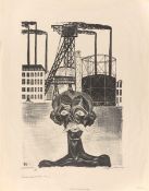 Conrad Felixmüller. ”Kohlenbergarbeiter”. 1920