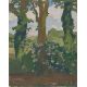Fritz Overbeck. Fliederhecke. Um 1906 - Bild 1 aus 3