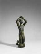 Hermann Blumenthal. ”Auf Block Kniender mit erhobenen Armen”. 1933