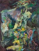 Bernard Schultze. ”In Gedanken an Puschkin”. 1987