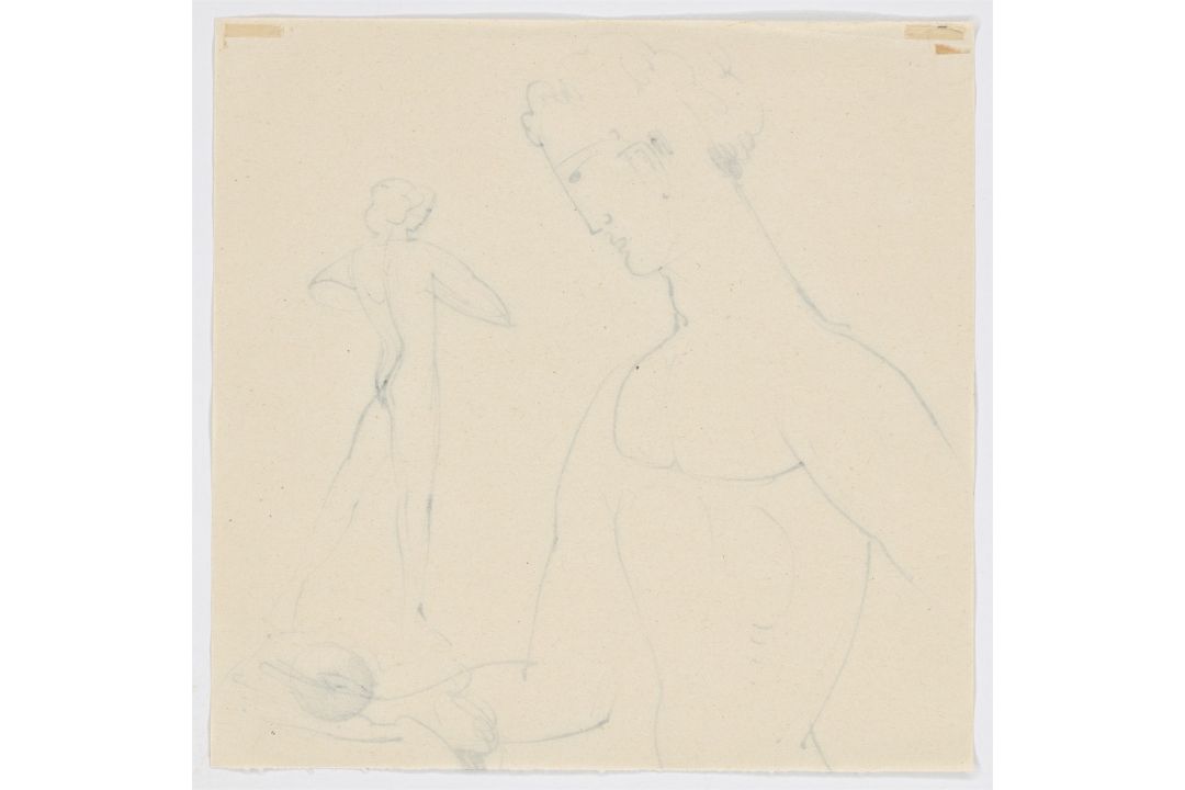 Oskar Schlemmer. „Boschentwürfe“. 1939 - Bild 3 aus 3