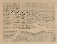 Rolf Nesch. ”Baumwall”. 1932