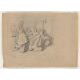 Pablo Picasso. Mère allaitant son bébé en présence d’une fillette. 1895 - Bild 2 aus 3