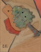 Curt Ehrhardt. ”Kleines Merzbild ,Der Abend‘”. 1919