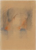 Oskar Schlemmer. Head in profile.