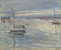 Josef Oppenheimer. Sailboats on Wannsee. Circa 1920