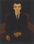 Josef Scharl. ”Junger Mann in dunklem Anzug”. 1926