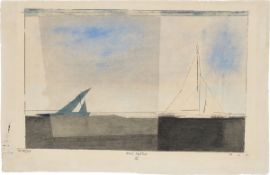 Lyonel Feininger. ”Zwei Yachten III”. 1931