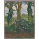 Fritz Overbeck. Fliederhecke. Um 1906 - Bild 2 aus 3
