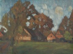 Otto Modersohn. Autumn in Fischerhude / Spring in Surheide. 1928/1925