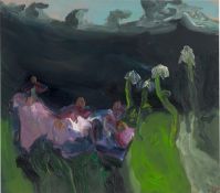 Klaus Fußmann. Garden in Gelting. 1990