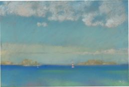 Augusto Giacometti. ”Meer bei Marseille I”. 1933
