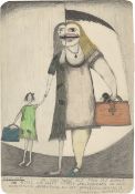Friedrich Schröder-Sonnenstern. ”Dada-Diedie”. Circa 1951