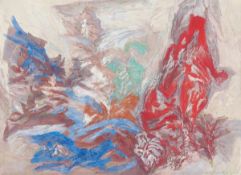 Hann Trier. ”Rot Auftrumpfen”. 1988