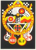 Robert Indiana. ”The Hartley Elegies: Berlin Series Kvf III”. 1990