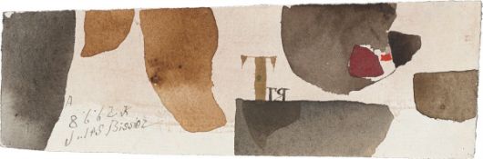 Julius Bissier. ”A.8.6.62 K.”. 1962