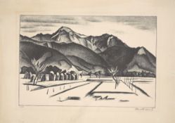 Alexander Kanoldt. ”Hochgern”. 1922