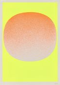 Rupprecht Geiger. ”Variation Runde Farbe V - Orange auf Gelb”. 1969