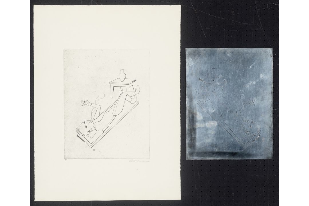 Gottfried Brockmann. „Bilderbogen unserer Zeit: Intellektuelle“. 1927/63 - Bild 4 aus 7