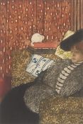 Emil Orlik. ”Bildnis mit der weißen Katze”. 1904/05