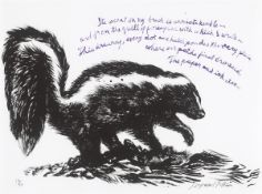Raymond Pettibon. ”No Title (It's Scent on My Brush...)”. 2005