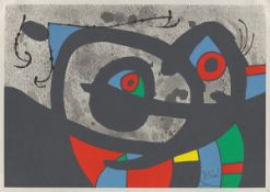 Joan Miró. From: ”Le Lézard Aux Plumes d'Or”. 1971