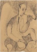 Bernard Schultze. ”Der Raucher”. 1946