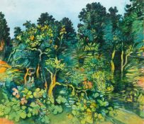Dietmar Lemcke. ”Große Landschaft I (Mittelmeerbild)”. 1979