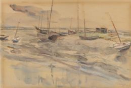 Max Slevogt. Low tide at Norderney. 1923
