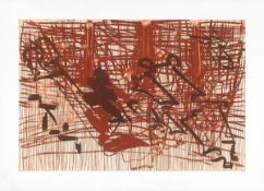 Per Kirkeby. From: ”7 Radierungen”. 1991