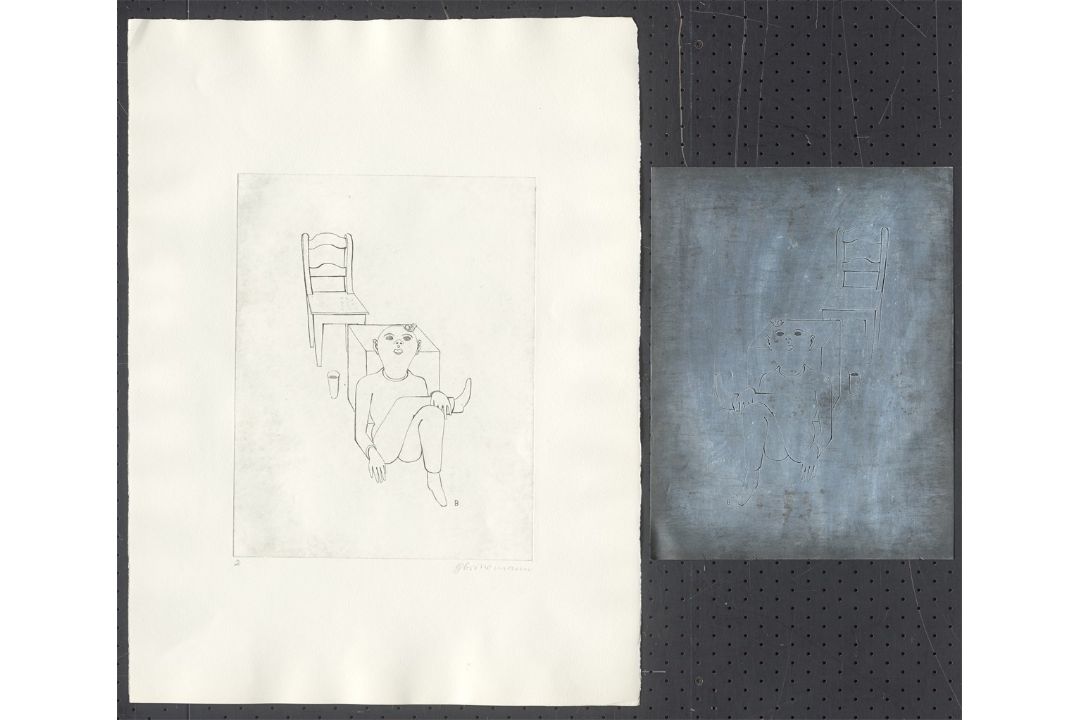 Gottfried Brockmann. „Bilderbogen unserer Zeit: Intellektuelle“. 1927/63 - Bild 6 aus 7