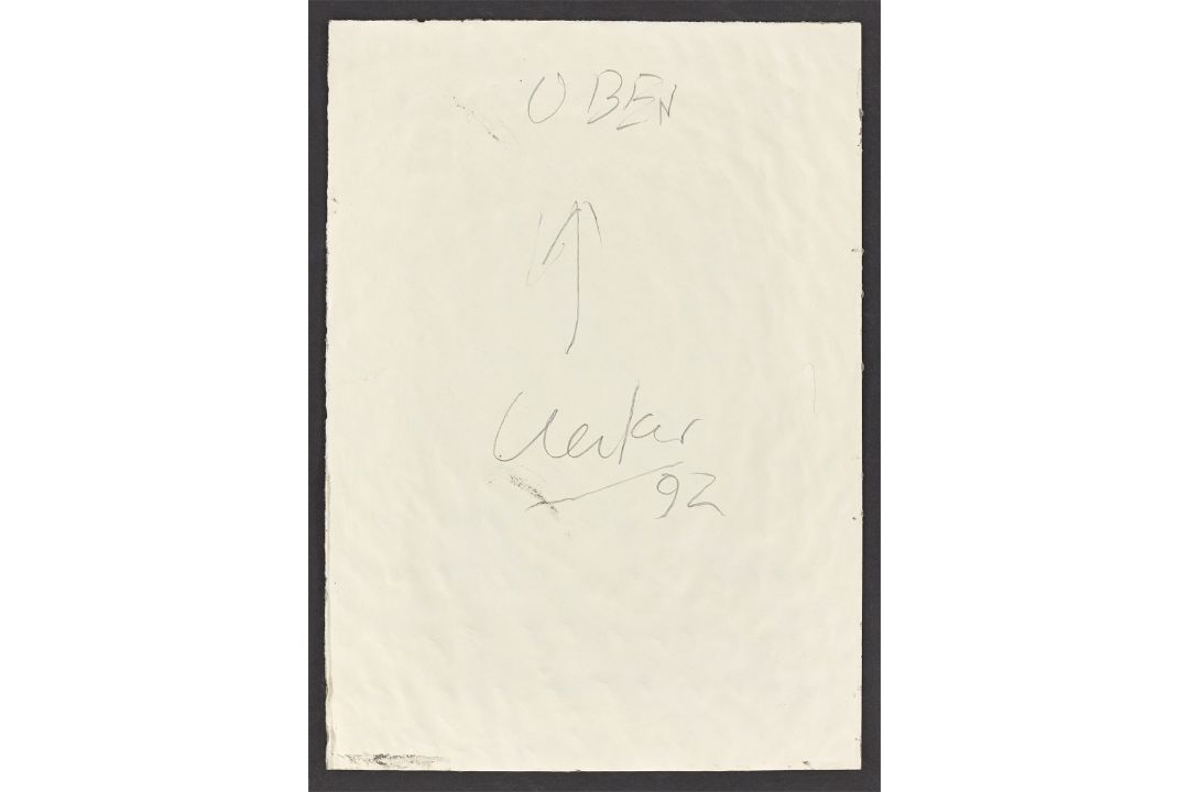 Günther Uecker. „Uecker in Wien“. 1992 - Bild 3 aus 4