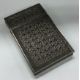 A Continental silver filigree card case. Marked to interior. - Image 2 of 2