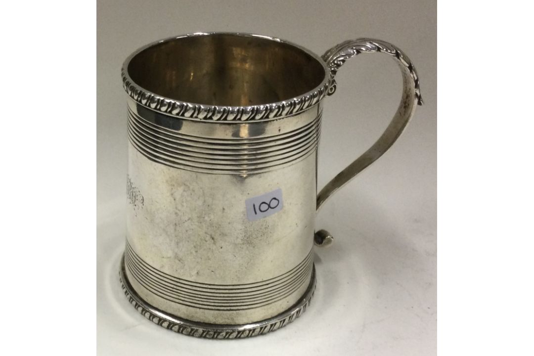 An Indian Colonial silver child's mug. Calcutta. Circa 1820. By Twentyman & Co. - Image 2 of 3
