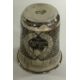 A 19th Century Russian silver and Niello beaker decorated with country scenes. 1886. - Image 2 of 2