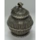 An 18th Century Continental silver pomander. - Image 1 of 3