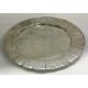 A Victorian silver tray with chased decoration. London 1852. By Charles Thomas Fox & George Fox. - Image 1 of 2