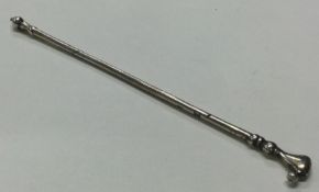 An 18th / 19th Century Antique Judaica silver yad / Torah pointer.