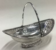 An 18th Century George III pierced silver basket.
