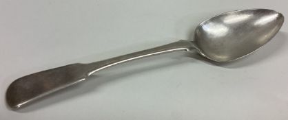 MALTA: A 19th Century Maltese silver spoon.