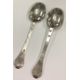 EXETER: An oversized pair of 17th Century silver trefid spoons. - Image 2 of 4