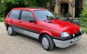 A Limited Edition two-tone red and grey Rover 1.1s 1991 'Heinz 57' Metro.