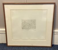 LEON KOSSOFF: (British, 1926 - 2014): A Limited Edition framed and glazed etching.