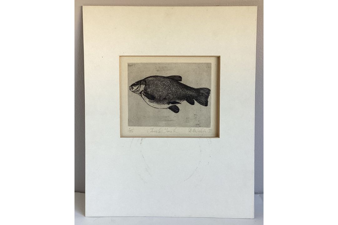 A Limited Edition book plate print entitled 'Female Tench'. - Image 1 of 2