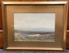 JOHN WILLIAM WHITELEY: (British, 1860 - 1936): A framed and glazed watercolour.
