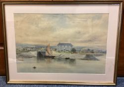 SHEDDEN GOODRICH WILLIAM ROSCOE: (British, 1852 - 1922): A gilt framed and glazed watercolour.