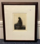 CELIA PAUL: (British, b. 1959): A framed and glazed Limited Edition etching.